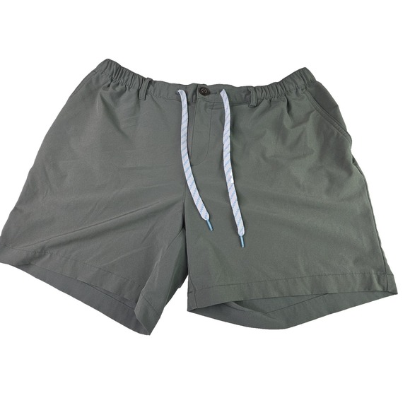 chubbies Other - Chubbies Mens 2XL Hybrid Shorts Green Drawstring Regular Fit‎ Stretch 6" inseam